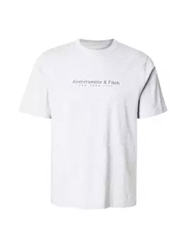 Рубашка Abercrombie & Fitch, светло-серый