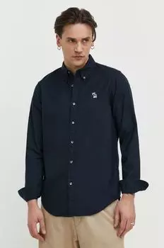 Рубашка Abercrombie & Fitch, темно-синий