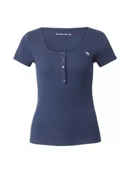 Рубашка Abercrombie & Fitch, темно-синий