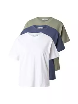 Рубашка ABOUT YOU Astrid, цвет Dark blue/Olive/White