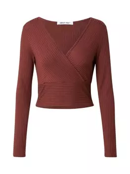 Рубашка ABOUT YOU Cecile, коричневый