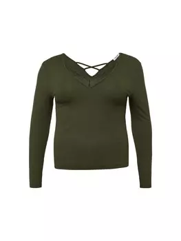 Рубашка About You Christina, хаки