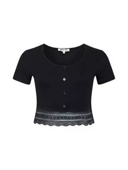 Рубашка ABOUT YOU Curvy Carin, черный