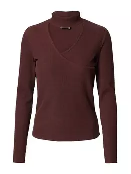 Рубашка About You Edda, шоколад