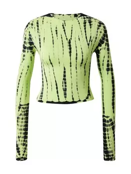 Рубашка About You Emmy, неоновый желтый