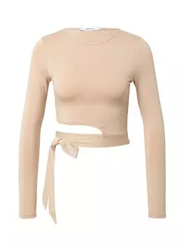 Рубашка ABOUT YOU Erin, бежевый