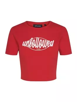 Рубашка About You GIRLFRIEND, красный