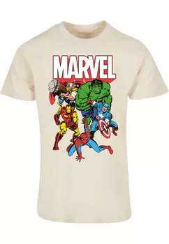Рубашка ABSOLUTE CULT Avengers - Marvel Comics Group, песочный