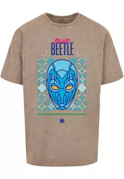 Рубашка ABSOLUTE CULT Blue Beetle - Helmet, хаки