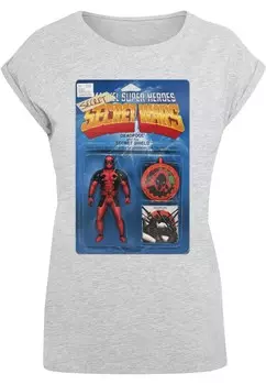 Рубашка ABSOLUTE CULT Deadpool - Secret Wars Action Figure, светло-серый