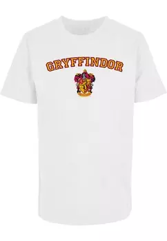 Рубашка ABSOLUTE CULT Harry Potter - Hogwarts Gryffindor Crest, белый