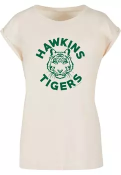 Рубашка ABSOLUTE CULT Stranger Things - Hawkins Tigers, экрю