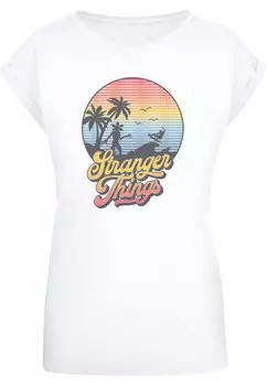 Рубашка ABSOLUTE CULT Stranger Things - LA, белый