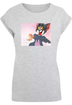 Рубашка ABSOLUTE CULT Tom And Jerry - Still One, цвет Dark grey/mottled grey