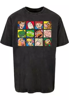 Рубашка ABSOLUTE CULT Toy Story - Character Squares, антрацит