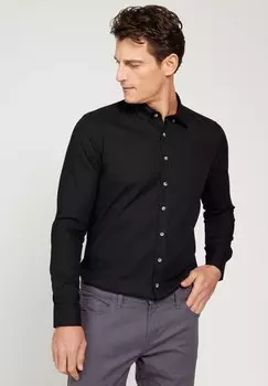 Рубашка AC&CO / ALTINYILDIZ CLASSICS, черный