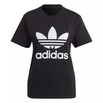 Рубашка ADIDAS ORIGINALS Adicolor Classics Trefoil, черный