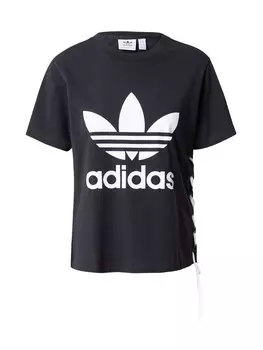 Рубашка ADIDAS ORIGINALS Always Original Trefoil, черный