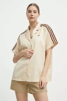 Рубашка adidas Originals, бежевый