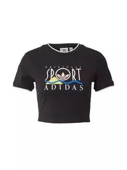Рубашка ADIDAS ORIGINALS, черный