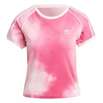 Рубашка ADIDAS ORIGINALS Colour Fade 3-Stripes, розовый