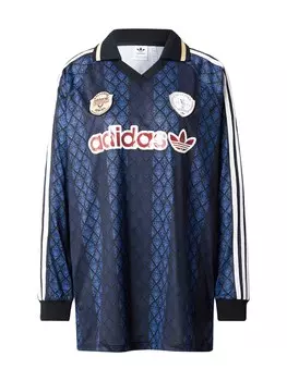 Рубашка ADIDAS ORIGINALS, темно-синий