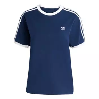 Рубашка ADIDAS ORIGINALS, темно-синий