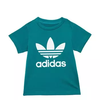 Рубашка ADIDAS ORIGINALS Trefoil, цвет Turquoise