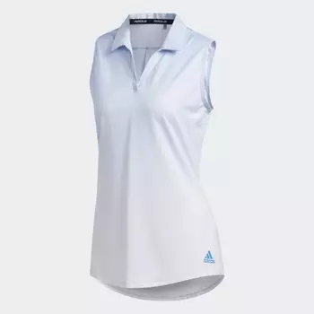 Рубашка adidas Primeblue Polo, светло-голубой