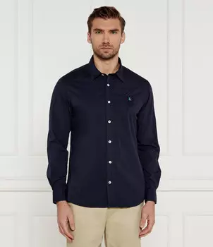 Рубашка Aeronautica Militare Regular Fit, темно-синий