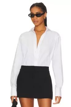 Рубашка AEXAE Slim Fit, белый