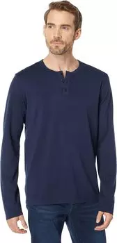Рубашка AG Bryce Long Sleeve Henley, цвет Deep Navy