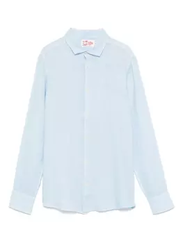 Рубашка Агнес MC2 Saint Barth Kids, синий