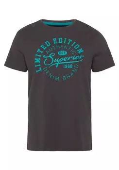 Рубашка AJC, антрацит