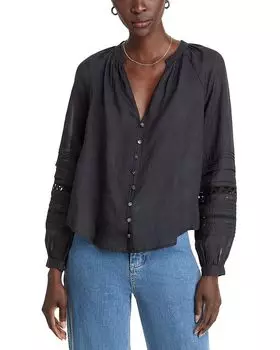 Рубашка Айлани Veronica Beard, черный