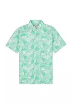 Рубашка экзотика, хлопок, детская GARCIA, цвет Deep