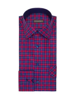 Рубашка Альба ручной работы Stefano Ricci, синий