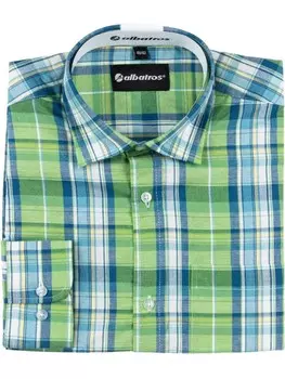 Рубашка Albatros, зеленый