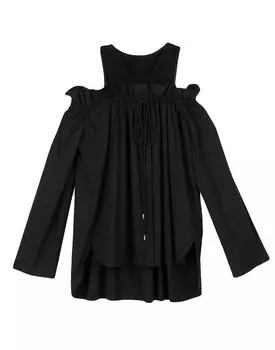 Рубашка Alberta Ferretti, черный