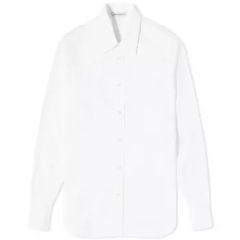 Рубашка Alexander Mcqueen Applique Harness, белый