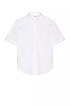 Рубашка Alexander Mcqueen Short Sleeve, белый
