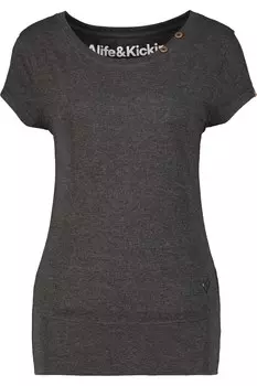 Рубашка Alife And Kickin, серебристо-серый/темно-серый