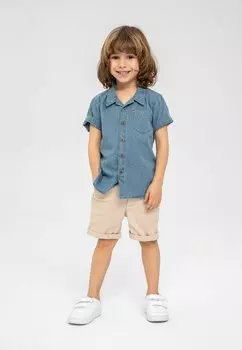 Рубашка ALL OVER PRINT MINOTI, цвет light blue