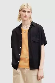 Рубашка AllSaints, черный