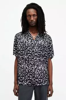 Рубашка AllSaints, черный