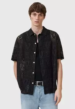 Рубашка AllSaints, черный