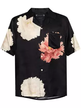 Рубашка AllSaints Fleur, черный