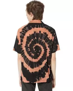 Рубашка AllSaints Hades Short Sleeve Shirt, цвет Jet Black