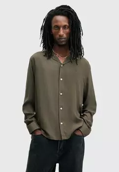 Рубашка AllSaints, хаки