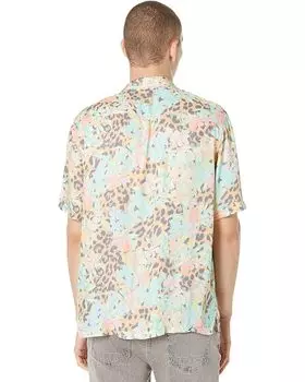 Рубашка AllSaints Ligularia Short Sleeve Shirt, цвет Buttermilk Yellow